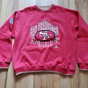 Vintage Apex One San Francisco 49ers Crewneck Sweatshirt Large VTG NFL Niners